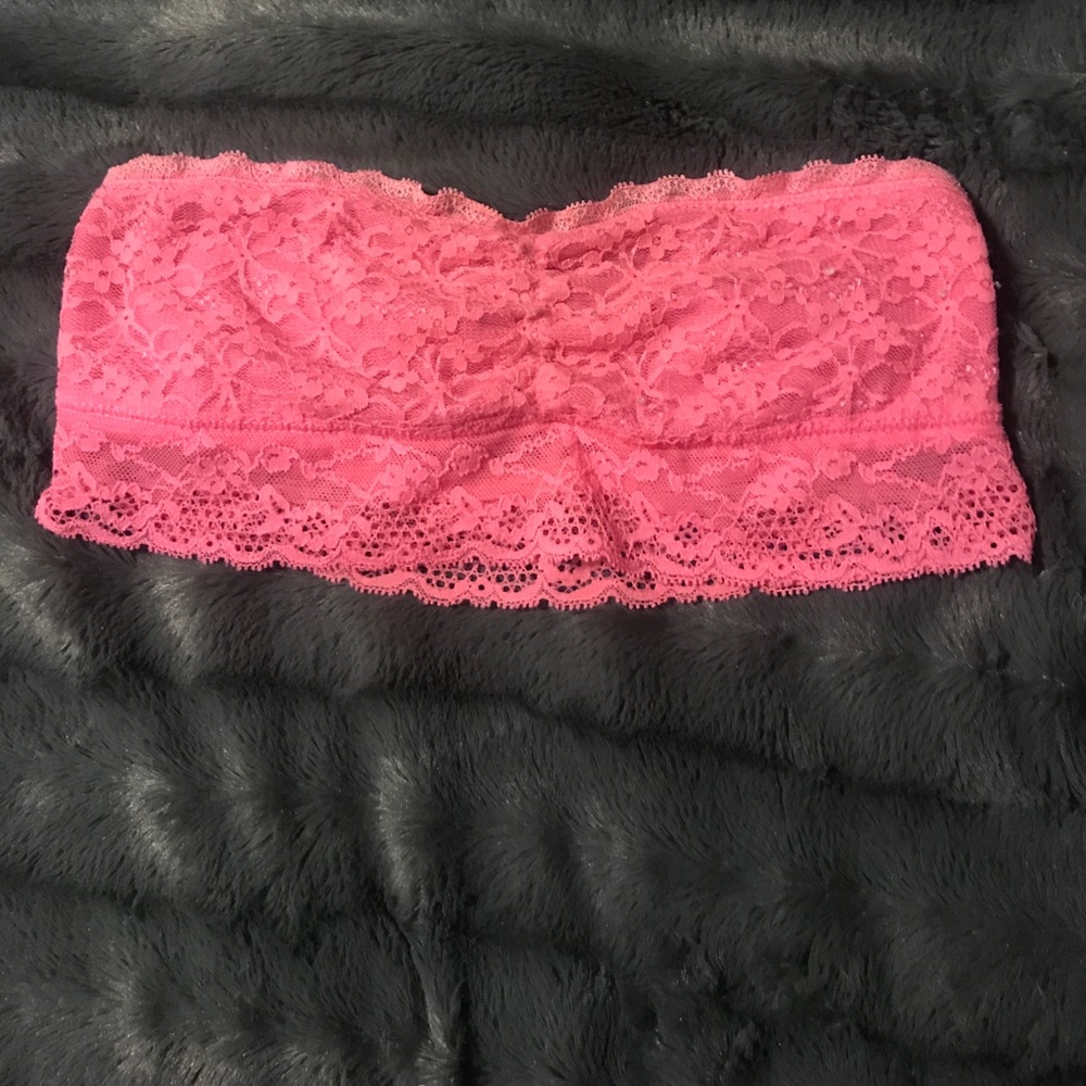 Hot pink bandeau