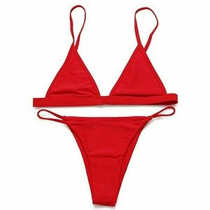 Red Cheeky Bikini!