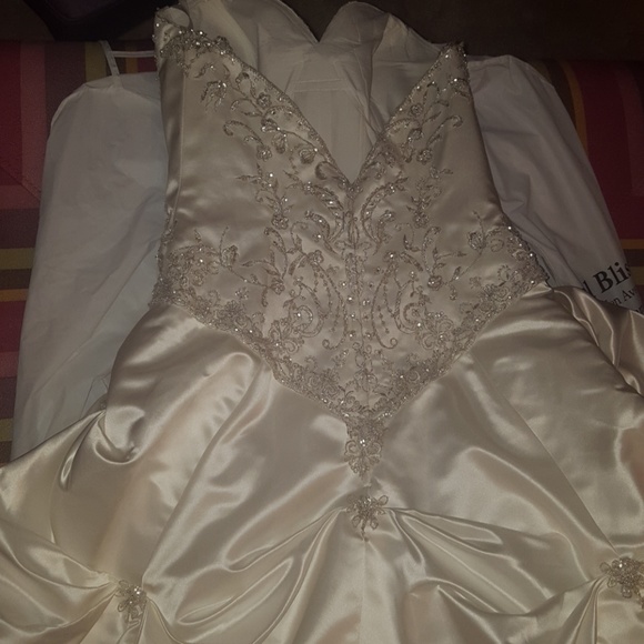 Beautiful Never Been Worn Wedding Dress - Picture 4 of 4