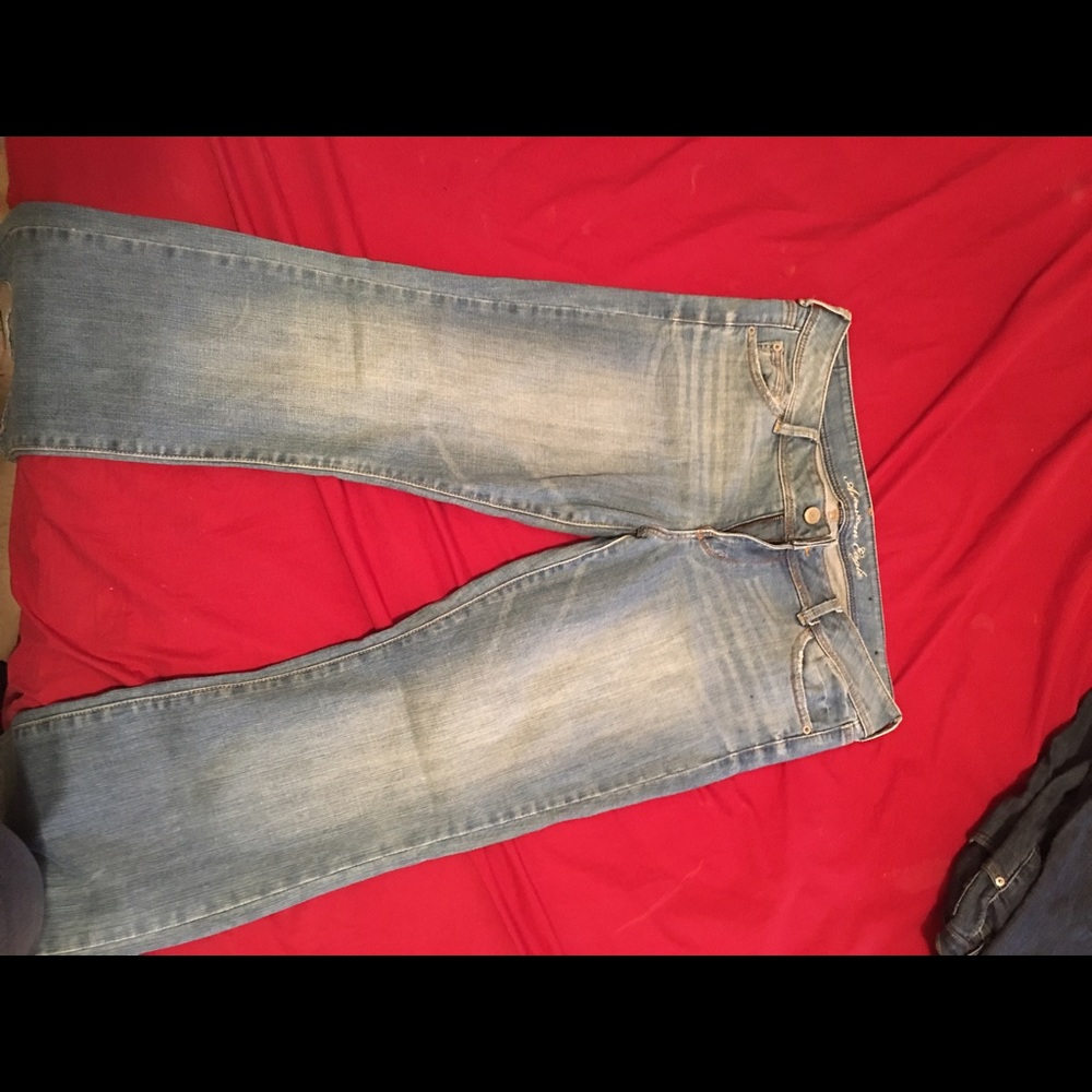 16R american eagle jeans boot cut