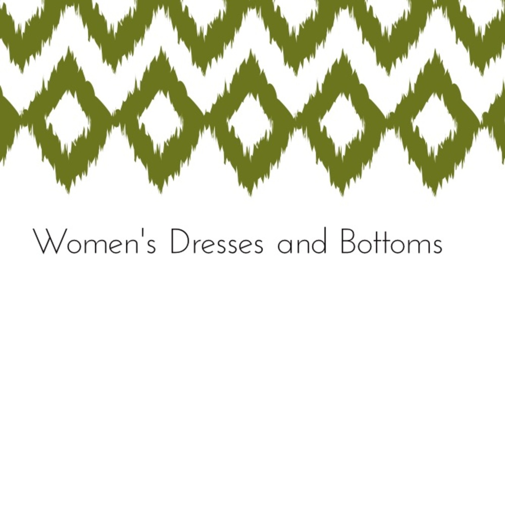 Women's Dresses, Slacks, and Skirts