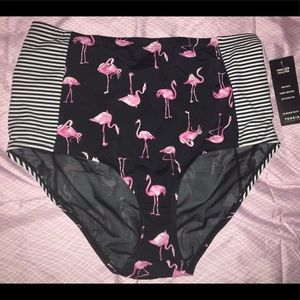 Size 1 high waisted bikini bottoms