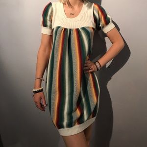 LIGHTLY WORN -- Retro Sweater Dress!!