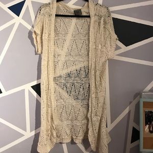 Crochet Short Sleeve Cardigan!