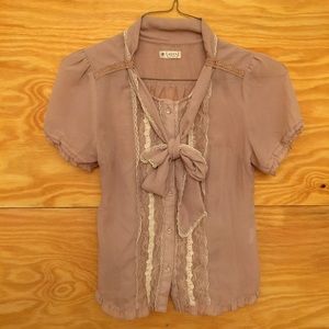 Pink & lace lolita style blouse (Axes Femme) 💖💖