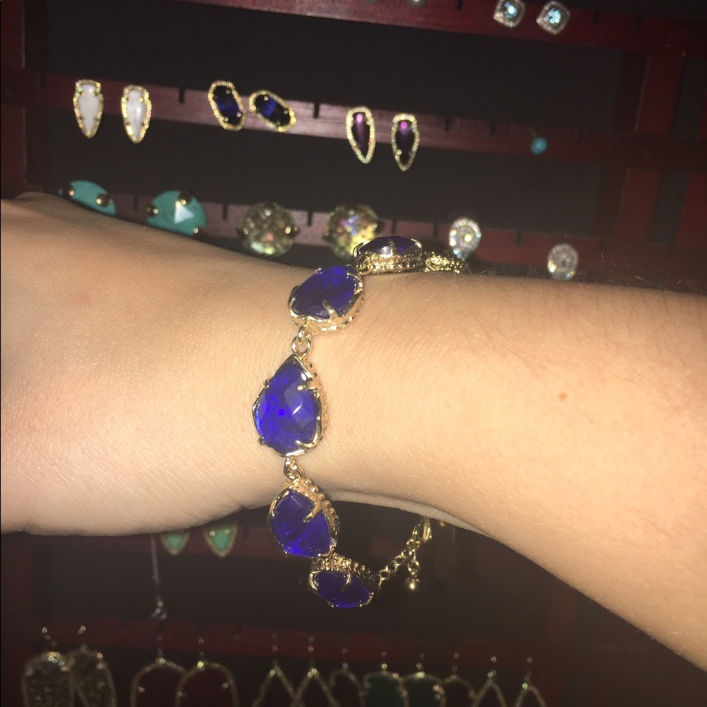 Kendra Scott Brynn Bracelet - Cobalt Blue