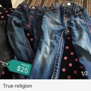 True religion kid jeans 3t