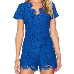 Karina Grimaldi Marina Lace Romper