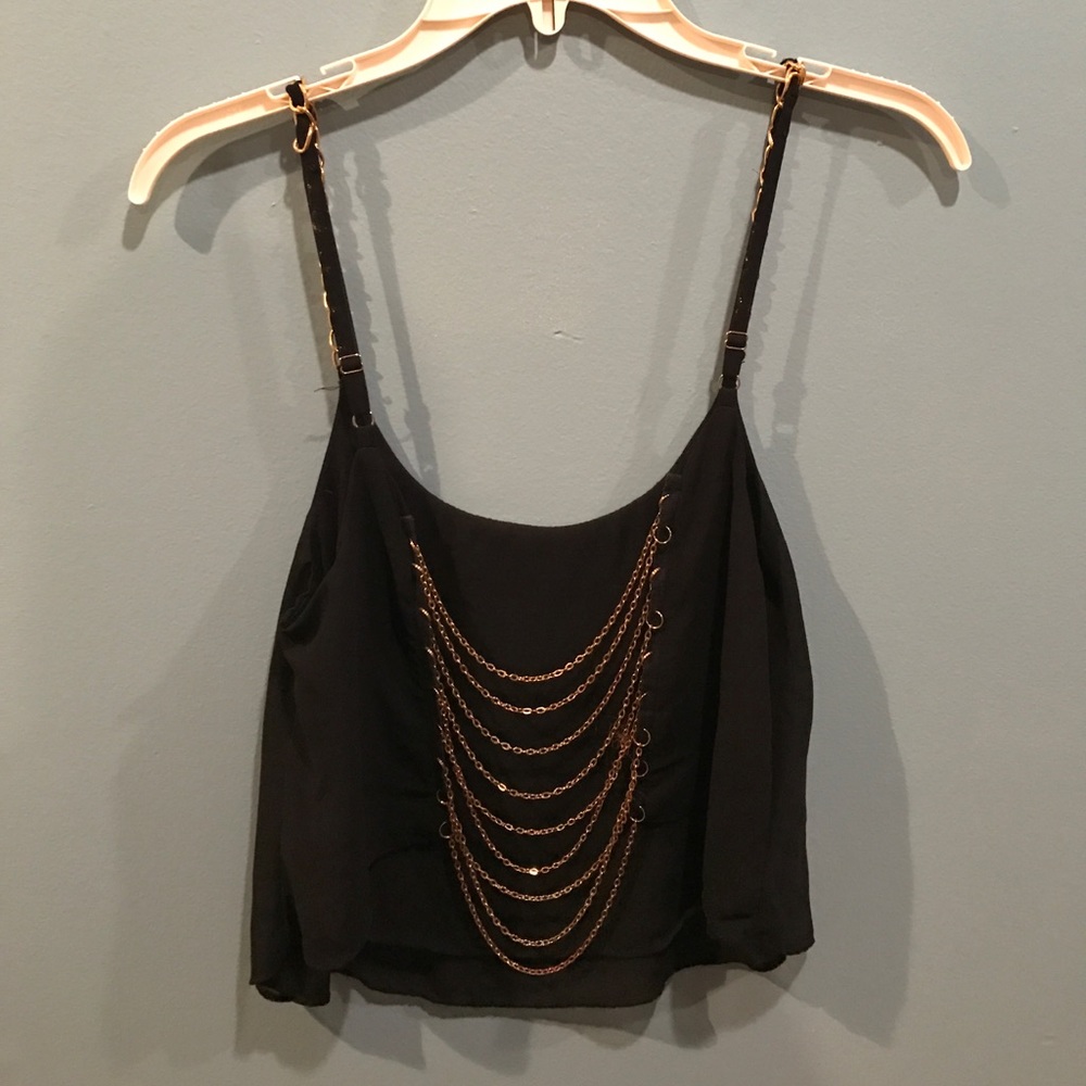 Open back crop top!