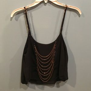 Open back crop top!
