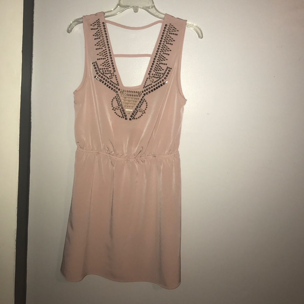 Blush Ecoté dress from Urban Outfitters