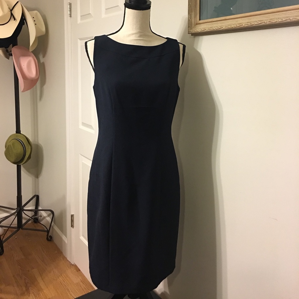 Brand AGB, Sz 6 business casual dress, navy blue