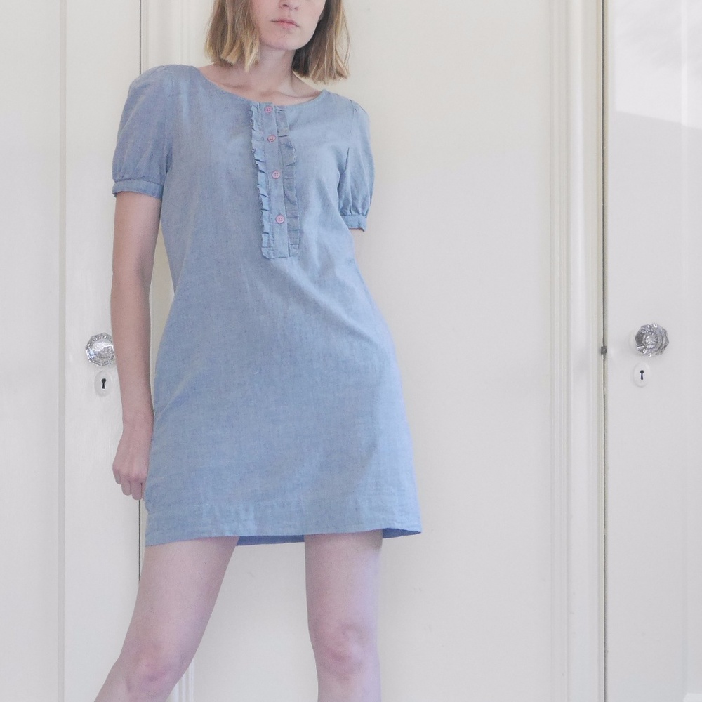 Pins & Needles Chambray Dress