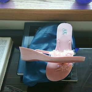 GIFTED Pink Ann Klein Sandals
