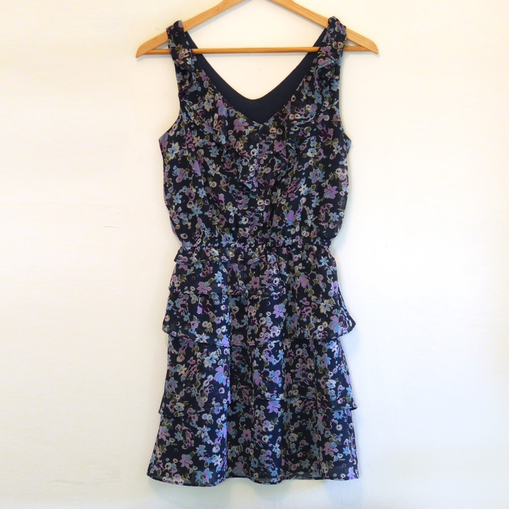 Floral Ruffle Dress