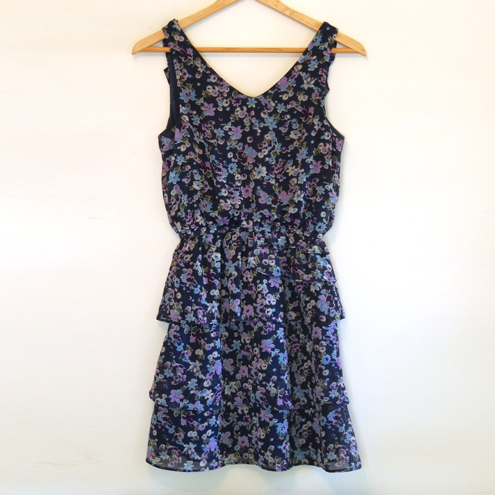 Floral Ruffle Dress - Picture 2 of 5