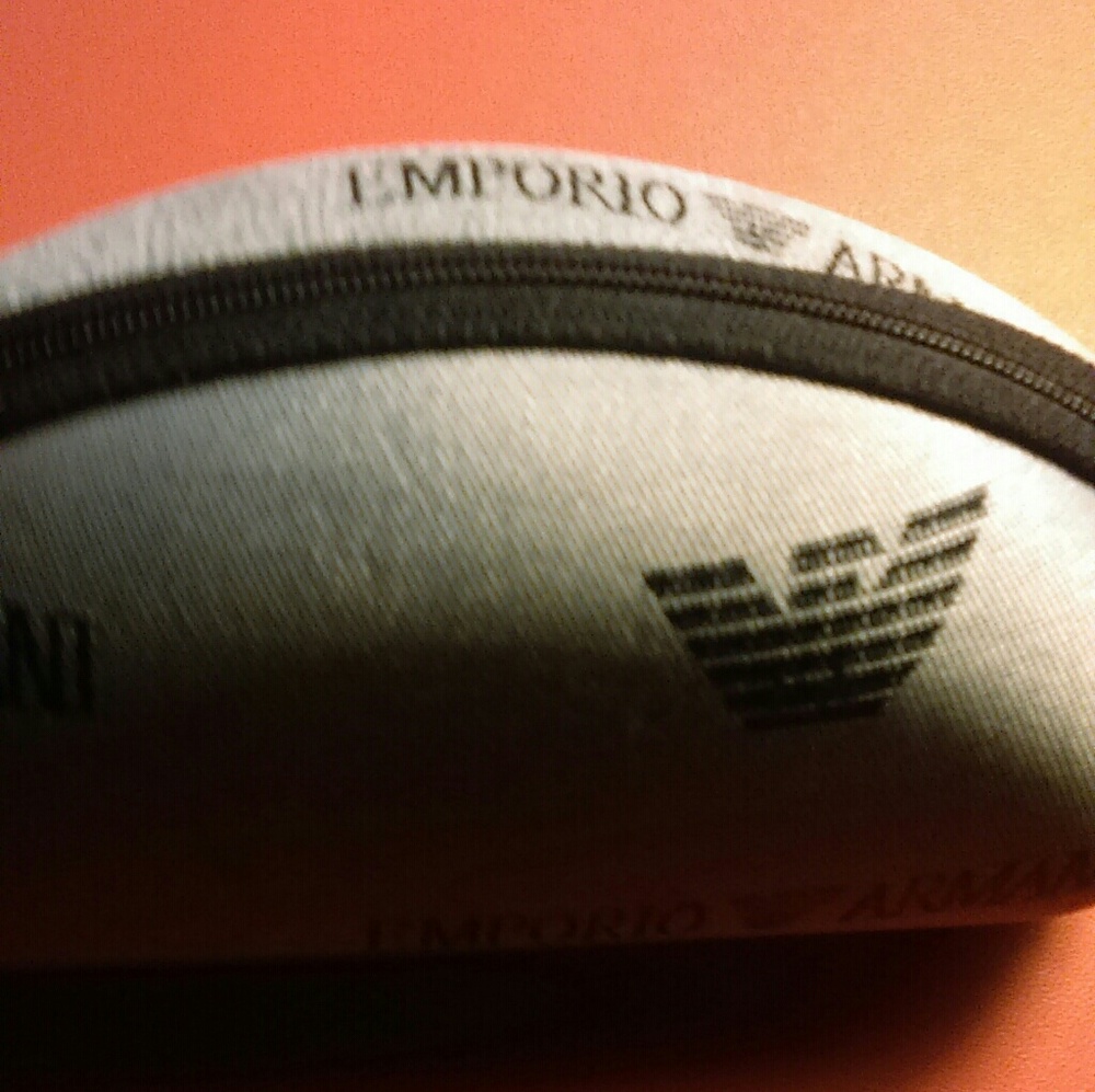 Armani eyeglass case