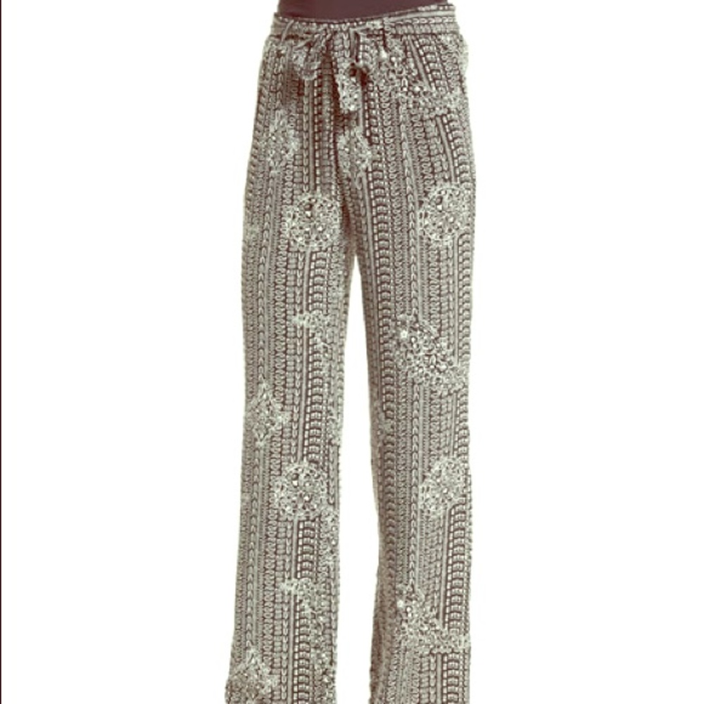 Joie silk 'Nurrin' batik paisley print pants