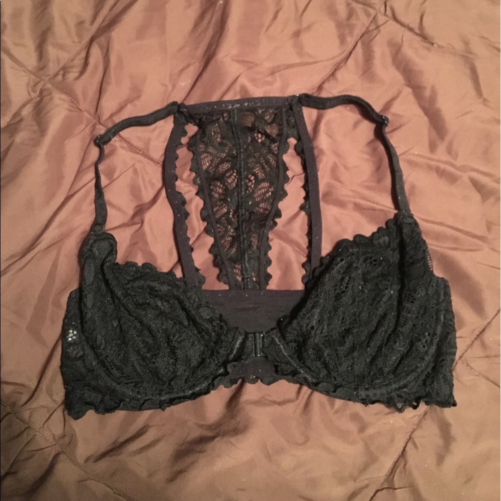 "Pink" Victoria secret unlined bra.