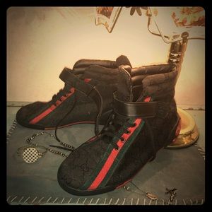 Gucci High Top Sneaks For Driving Flashy Cars$