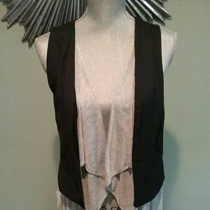 Simple Casual  Wrap Vest