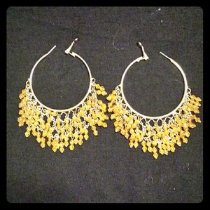 Large fashion earrings