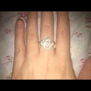 1 CTW 10K Yellow Gold Engagement Ring