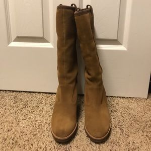 Ugh Chestnut Brown Wedge Boot