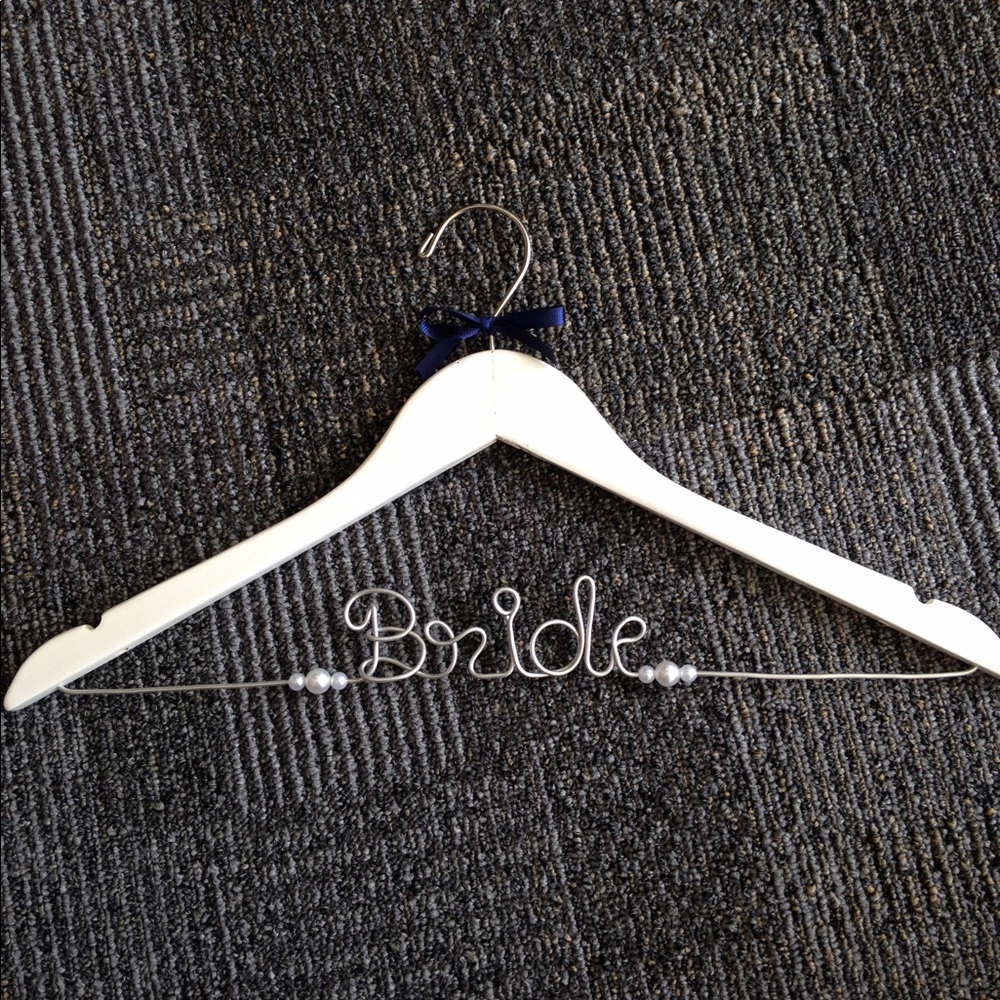 Wedding dress hanger