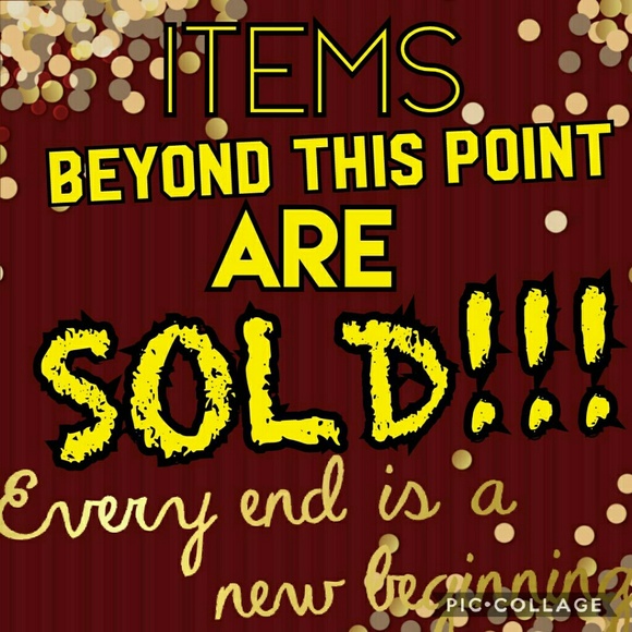 ????ITEMS BEYOND THIS POINT ARE SOLD OUT ???? - Picture 1 of 1