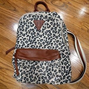 Cheetah Print Backpack