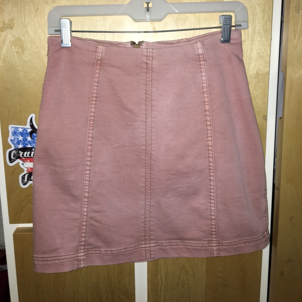 Light pink skirt