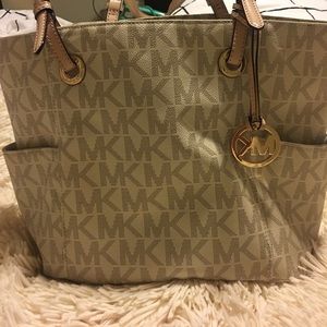 Michael Kors Logo Purse - Large