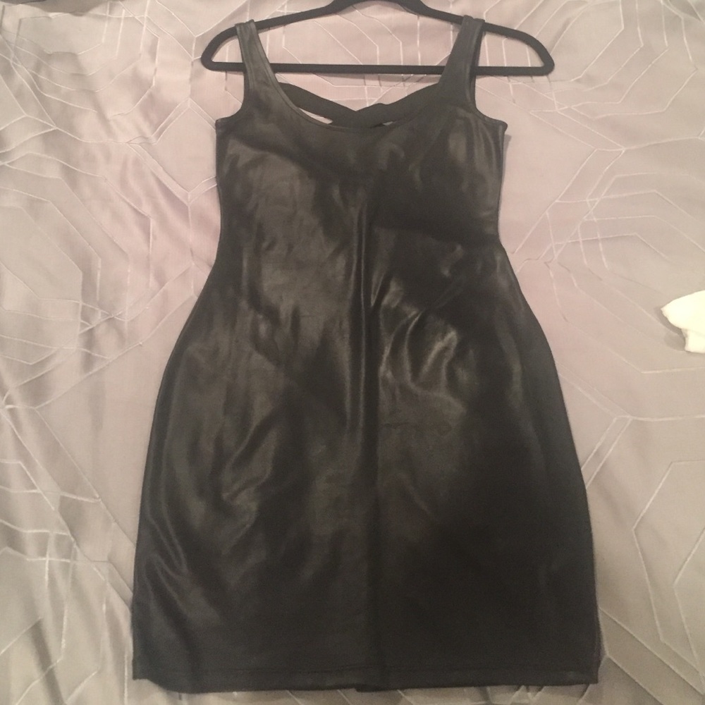 Black cocktail dress