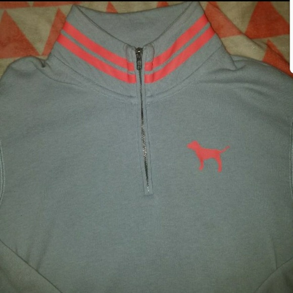 PINK quarter zip - Picture 2 of 3