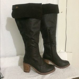 Muk Luks knee high boots