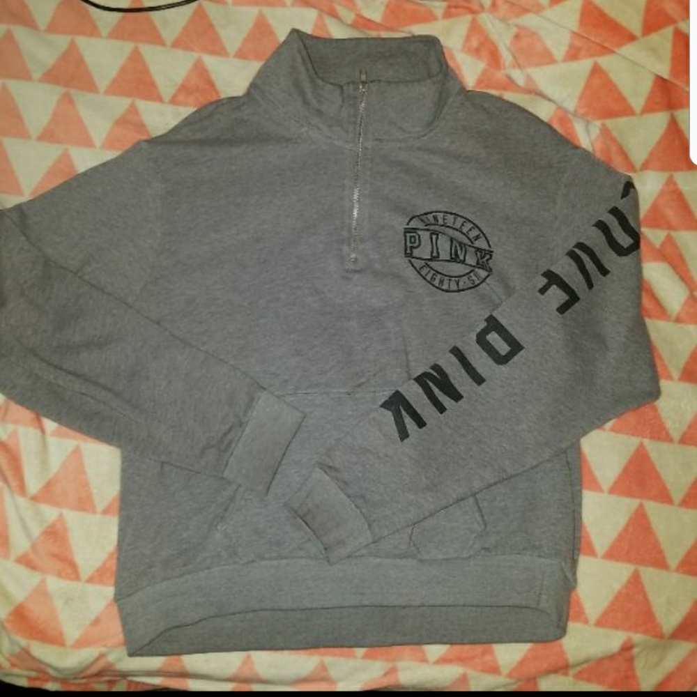 PINK quarter zip