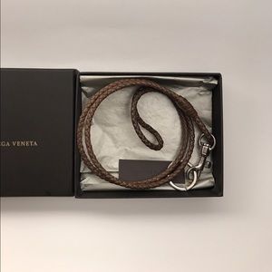BOTTEGA VENETA Extra-Long Strap with Key Ring