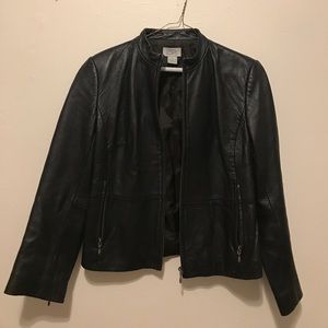 Leather jacket