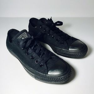 Black Low Top Converse