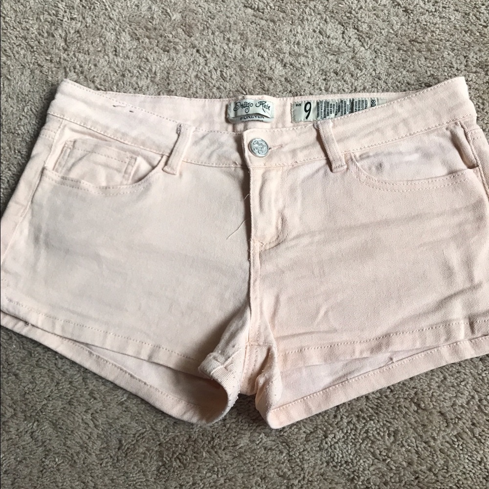Indigo Rein Light Pink Shorts