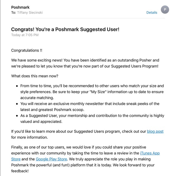 I'm a suggested user! 💜 - Picture 3 of 4