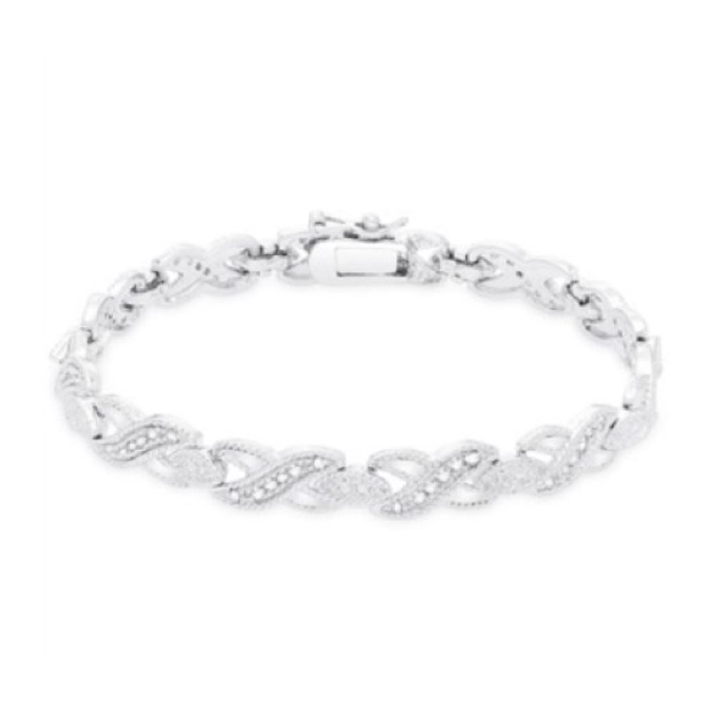 1/2 carat diamond bracelet