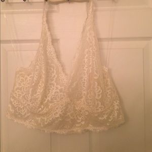 Plus size halter top bralette