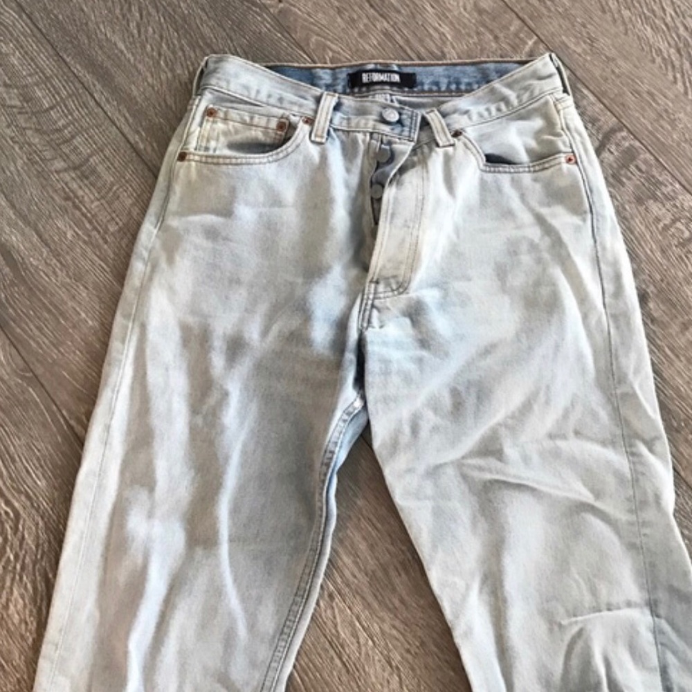 Reformation denim jeans