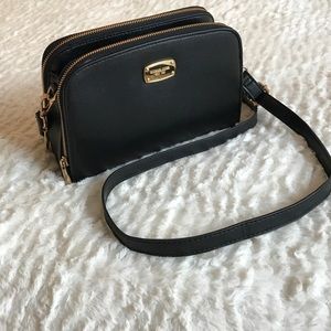 Mk Reese leather crossbody bag