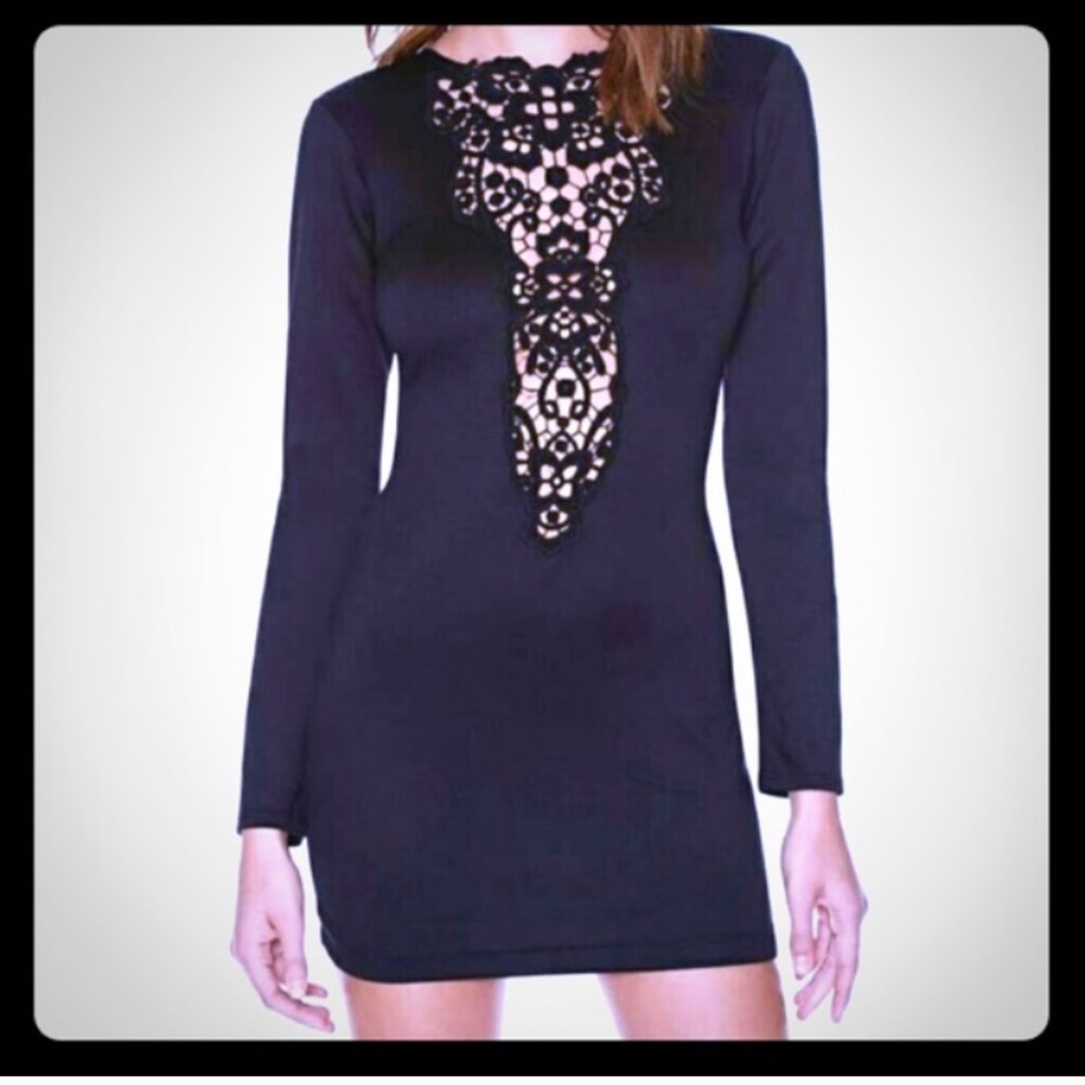 Nasty gal - Dream springs dress - black