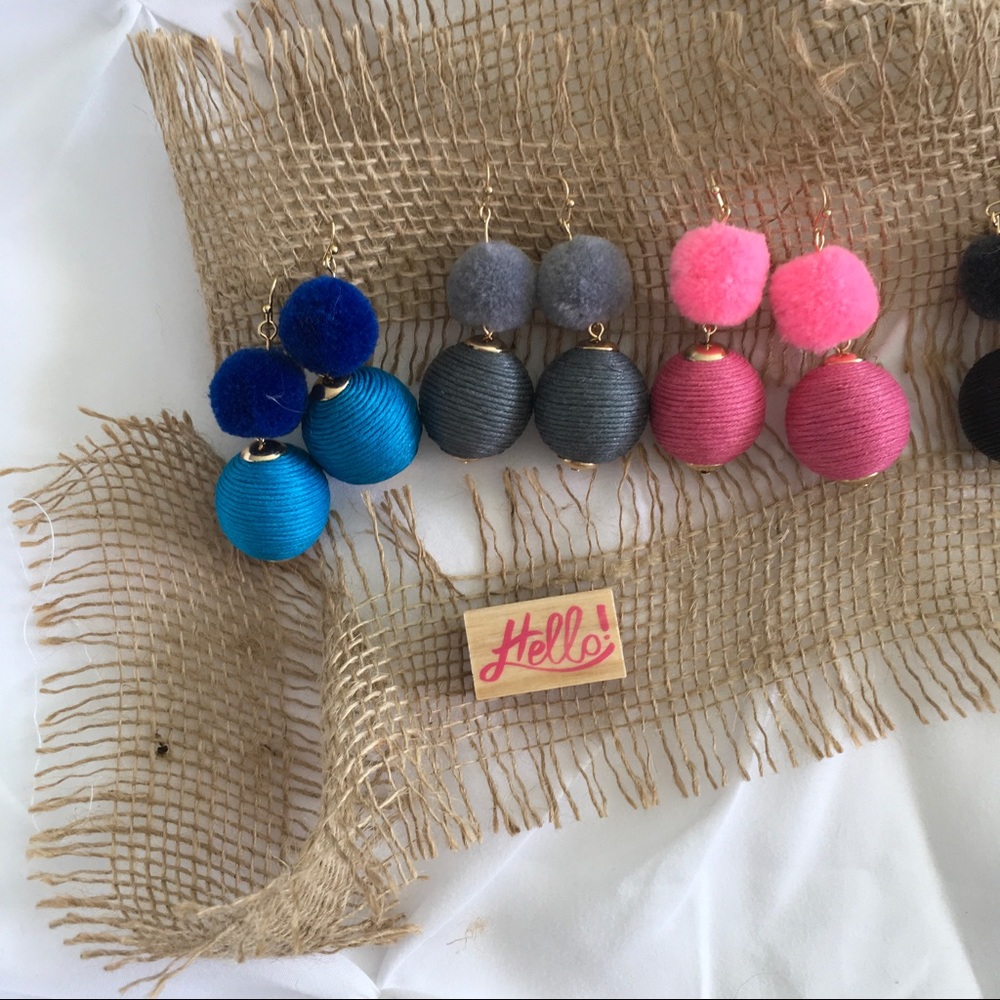 💕Tiered Bon Bon Drops Earrings - Picture 6 of 7