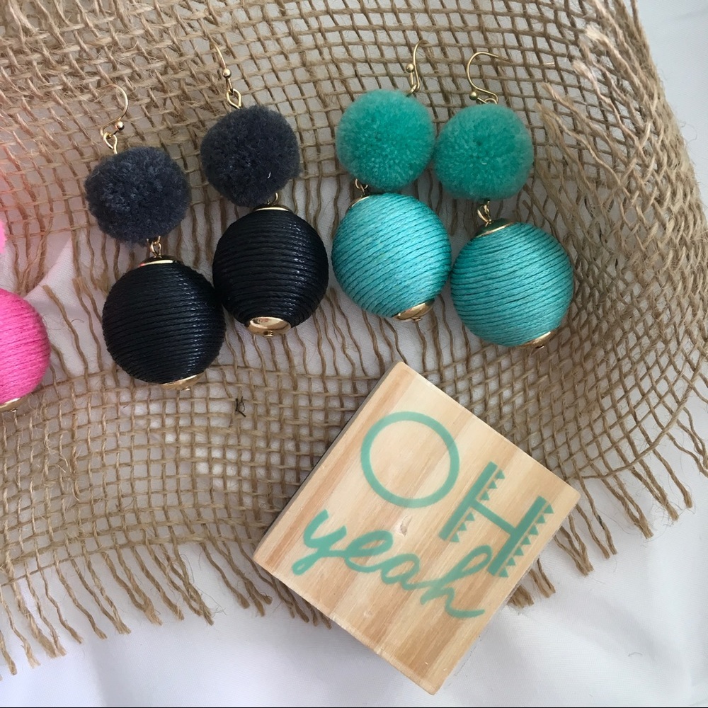 💕Tiered Bon Bon Drops Earrings - Picture 2 of 7
