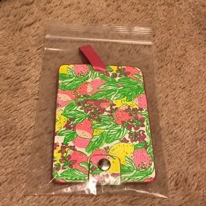Lilly Pulitzer new Resort White Spill juice tag